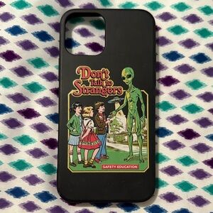 ‘Don’t Talk To Strangers’ iPhone 12 Pro Graphic Case